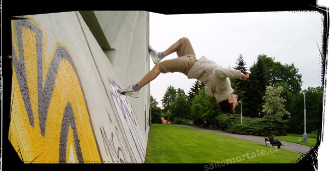 wallflip na novem vysehrade