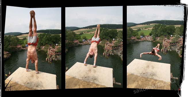armstand somersault straight